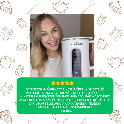 GreenMylk – Növényi Tejkészítő