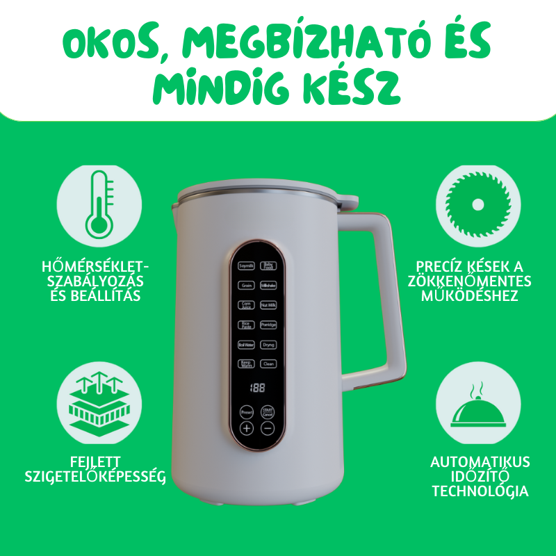 GreenMylk – Növényi Tejkészítő
