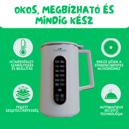 GreenMylk – Növényi Tejkészítő